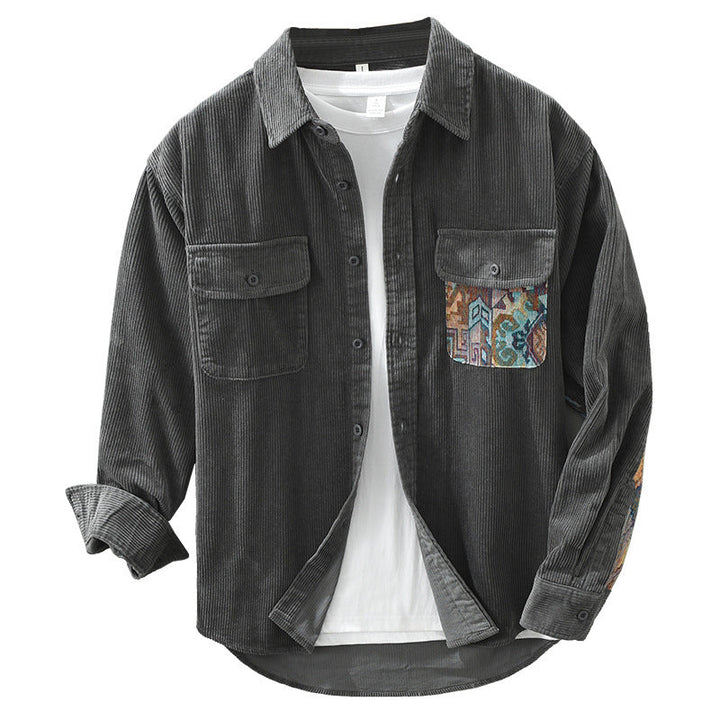 Langarmhemd Herren | Vintage Look & Robuste Verarbeitung
