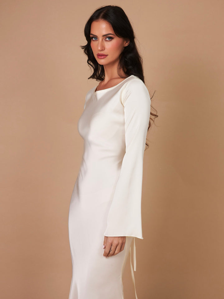 Langärmliges Maxikleid – Eleganz für jeden Anlass