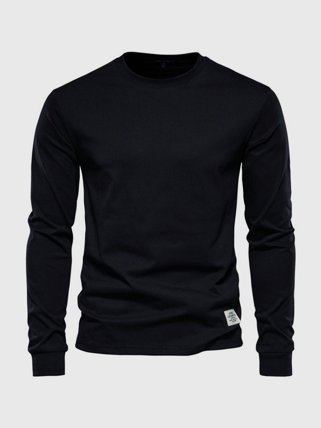 Langarmshirt Herren | Rundhals & cleanes Basic für jeden Tag