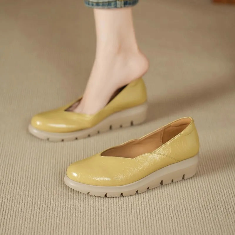 Lara | Komfortable Ballerinas aus echtem Leder 0