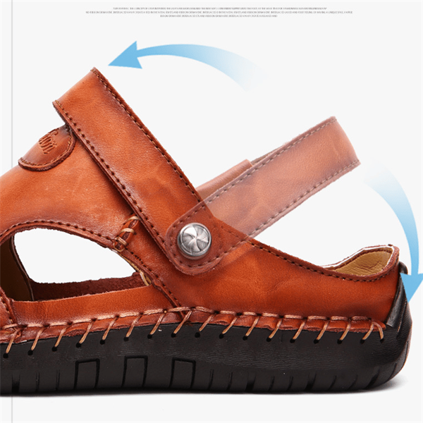 Lars | Bequeme, Atmungsaktive &amp; Stilvolle Unisex Orthopädische Sandalen 2