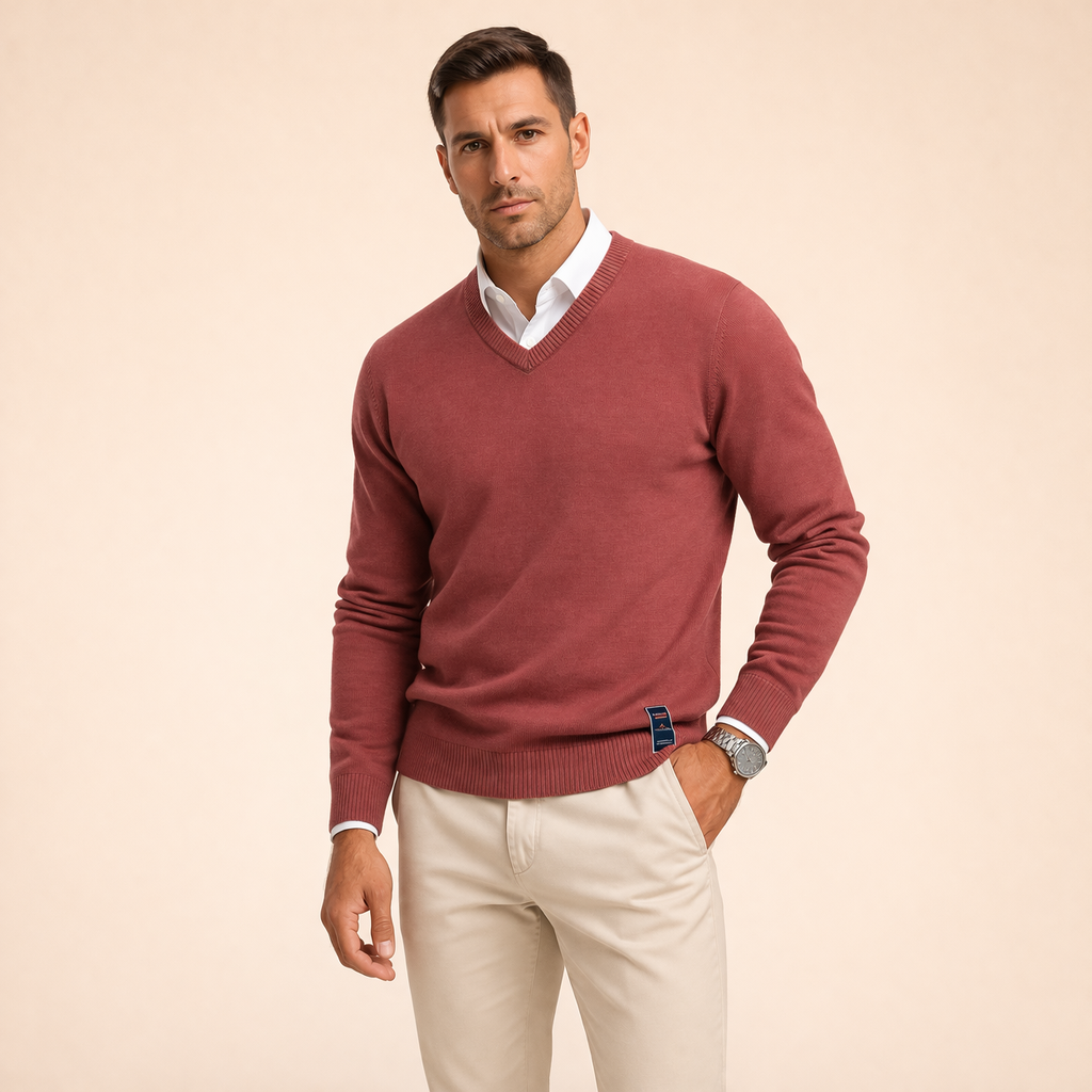 Lars | Bequemer und stylischer Herrenpullover 4