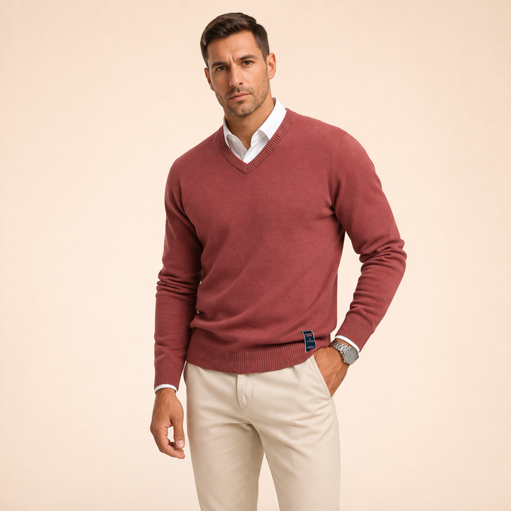 Lars | Bequemer und stylischer Herrenpullover 4