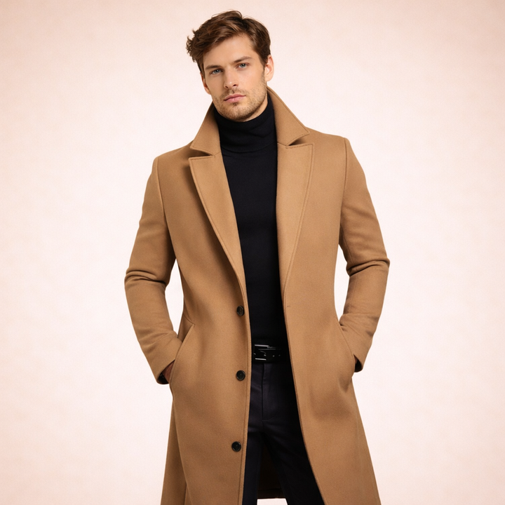 Felix | Klassischer Herrenmantel für zeitlose Eleganz