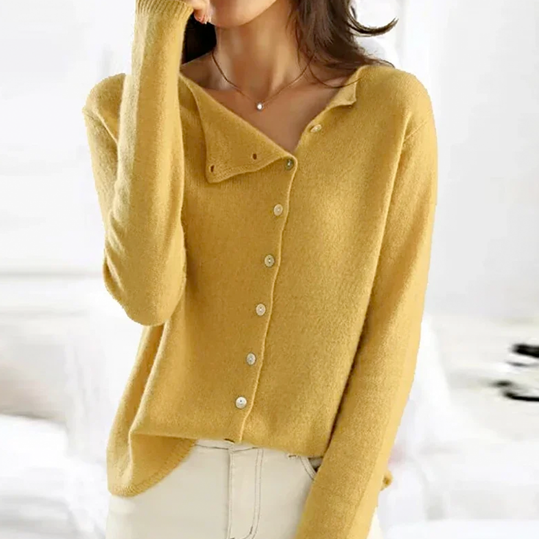Lässiger Pullover mit langen Ärmeln