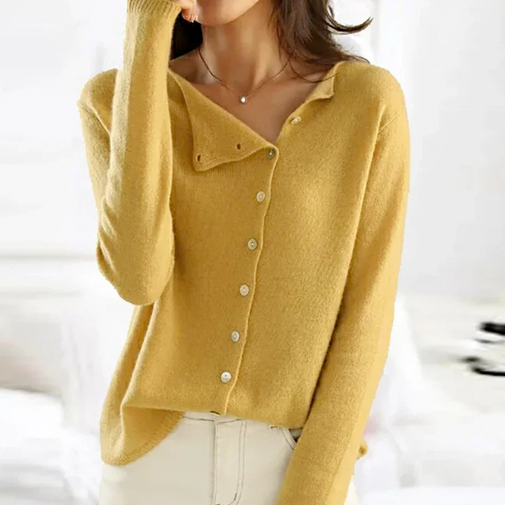 Lässiger Pullover mit langen Ärmeln