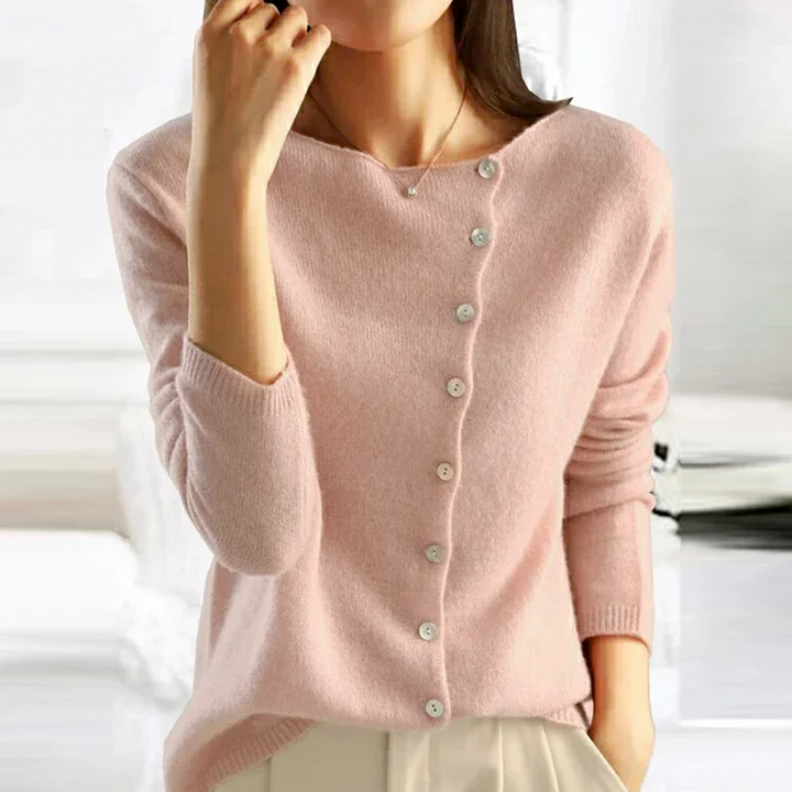 Lässiger Pullover mit langen Ärmeln