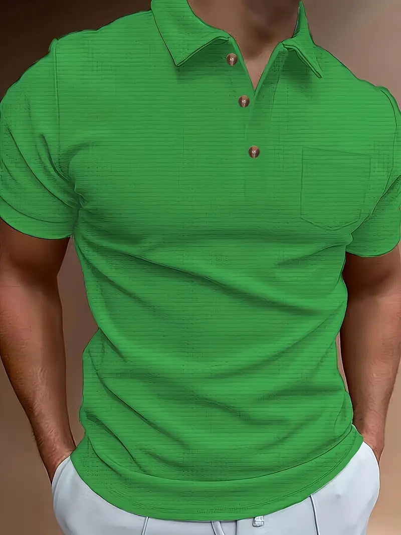 Lässiges atmungsaktives Golfhemd für Herren - Benjamin