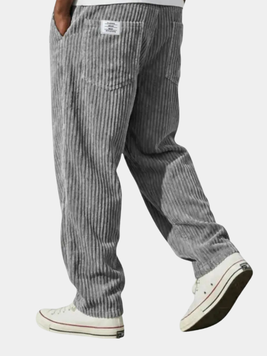 Laurent | Elegante Locker Sitzen Herrenhose aus Hochwertigem Cord 1