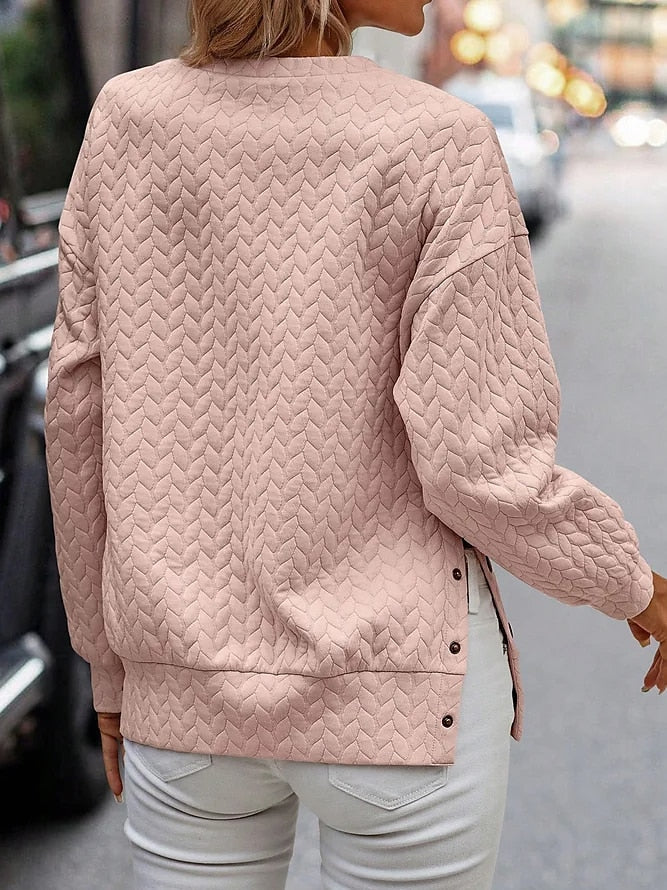 Leah - Sweatshirt mit langen Ärmeln für Frauen