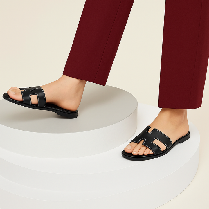 Orthopädische Sandalen Damen flach Sommer atmungsaktiv