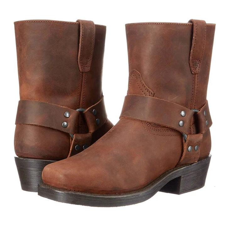 Cowboystiefel Herren mit Riemen