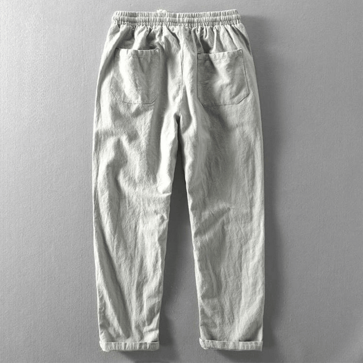Leinenhose Herren | Kordelzugbund & Bequemer Sitz