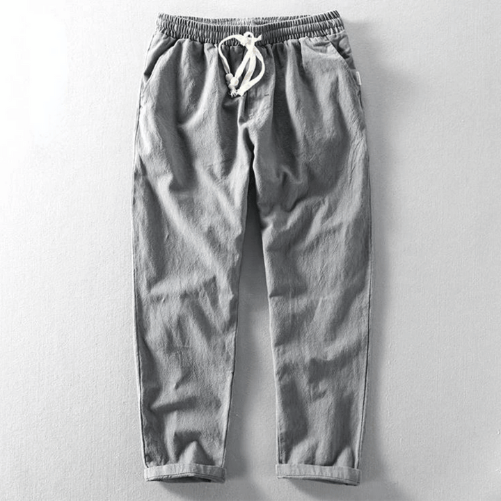 Leinenhose Herren | Kordelzugbund & Bequemer Sitz
