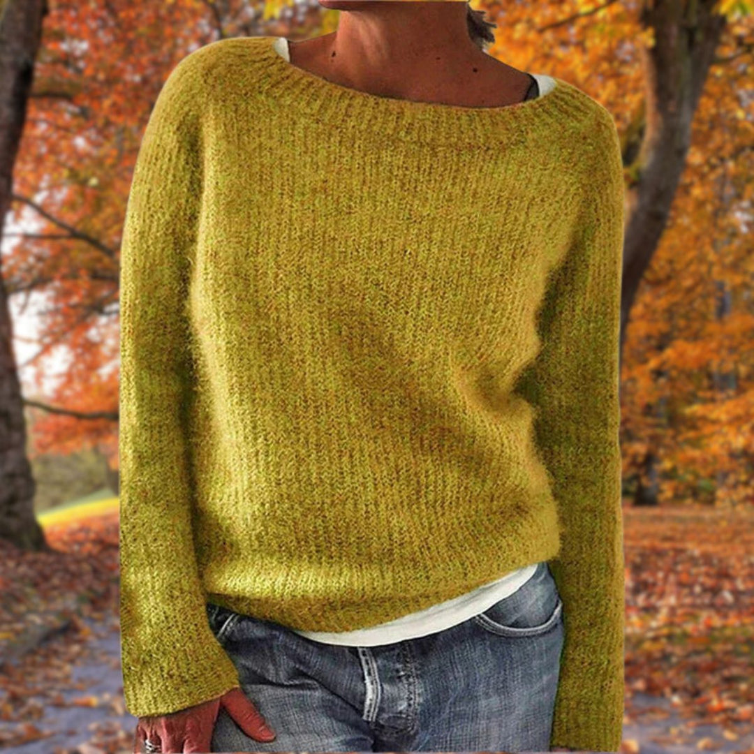 Lena | Damenpullover – Warm, Weich & Elegant aus Merinowolle, Langarm 0
