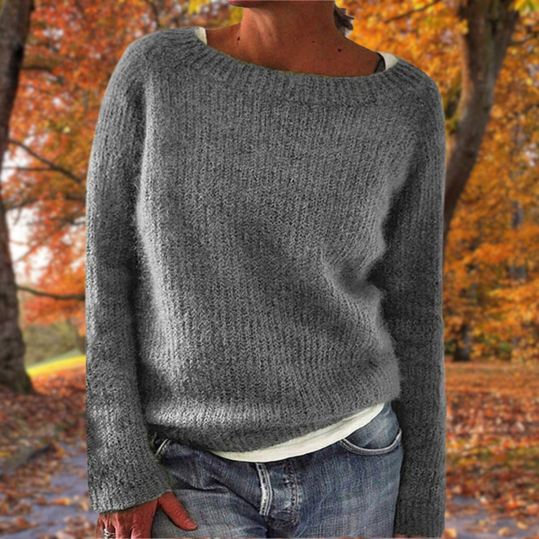 Lena | Damenpullover – Warm, Weich & Elegant aus Merinowolle, Langarm 2
