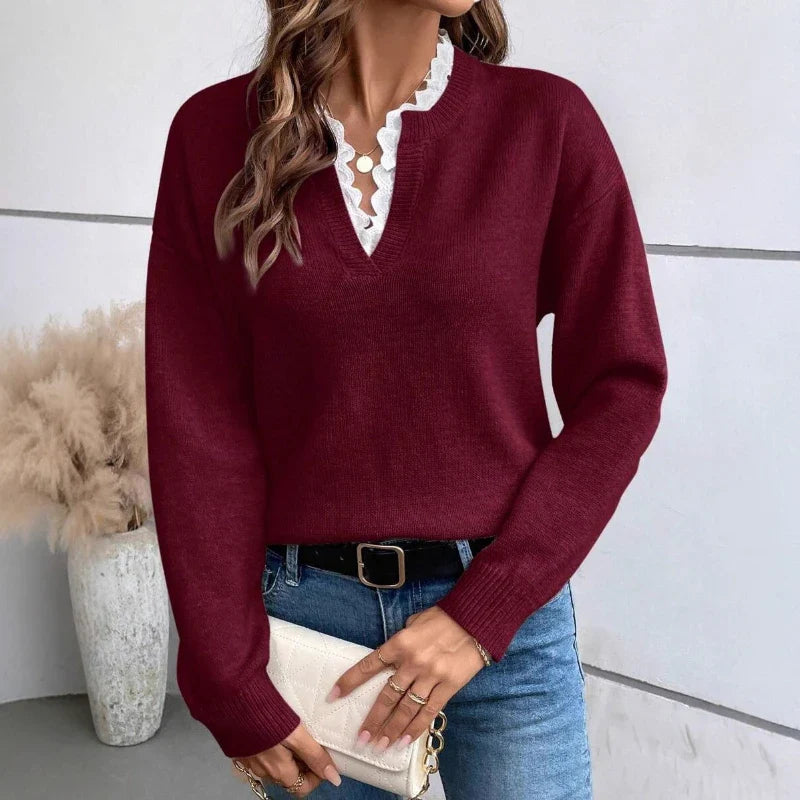 Sophie | Eleganter und Weicher Damen Strickpullover