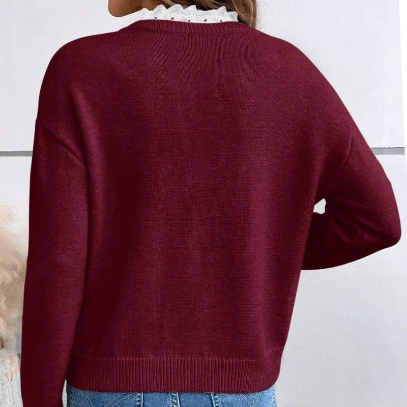 Sophie | Eleganter und Weicher Damen Strickpullover
