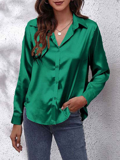 Liana | Elegantes, Lockeres Damen Hemd Langarm – Stilvoll &amp; Vielseitig 7