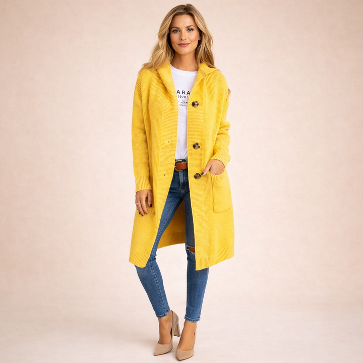 Lieke | Langer, bequemer und stylischer Cardigan 1