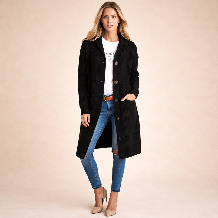 Lieke | Langer, bequemer und stylischer Cardigan 2