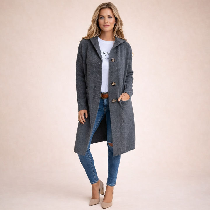 Lieke | Langer, bequemer und stylischer Cardigan 4