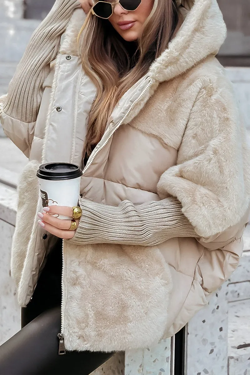 Lilly - Luxe Pelzjacke in Übergröße