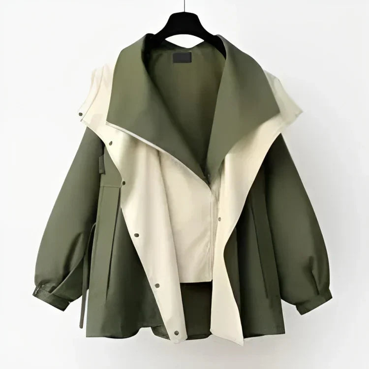Lina | Damen Regenjacke – Wasserdicht, Atmungsaktiv & Stilvoll 0