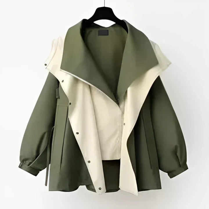 Lina | Damen Regenjacke – Wasserdicht, Atmungsaktiv & Stilvoll 0