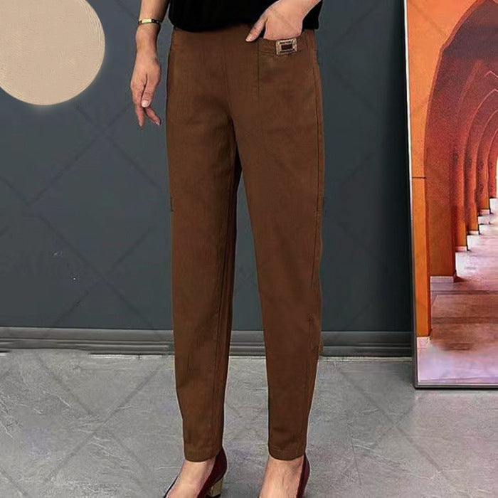 Lina | Damenhose – Atmungsaktiv, Elegant & Vielseitig in Weiß 2