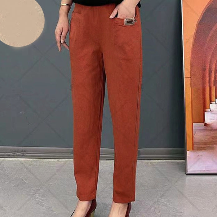 Lina | Damenhose – Atmungsaktiv, Elegant & Vielseitig in Weiß 3
