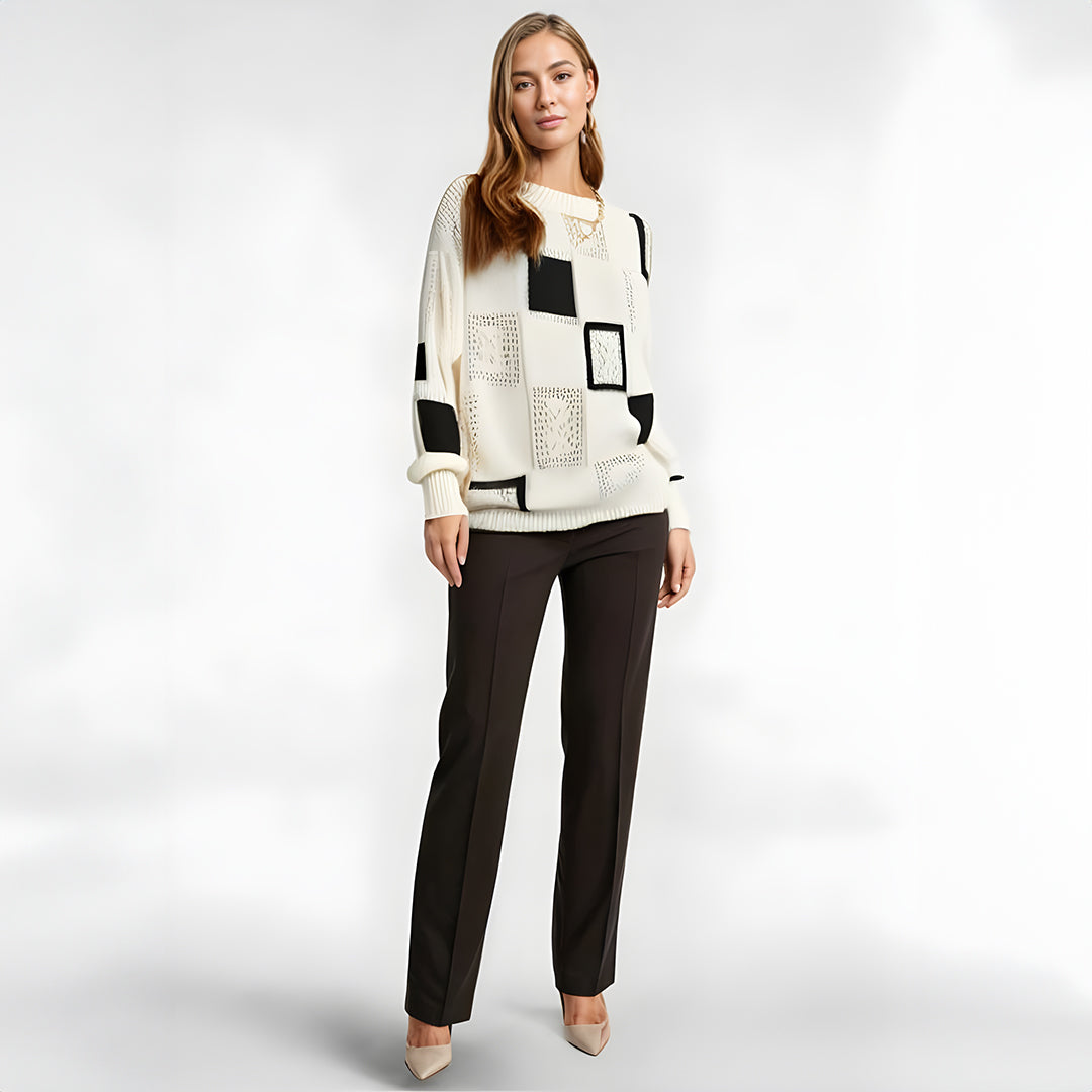 Linde | Bequemer und warmer Rollkragenpullover 3