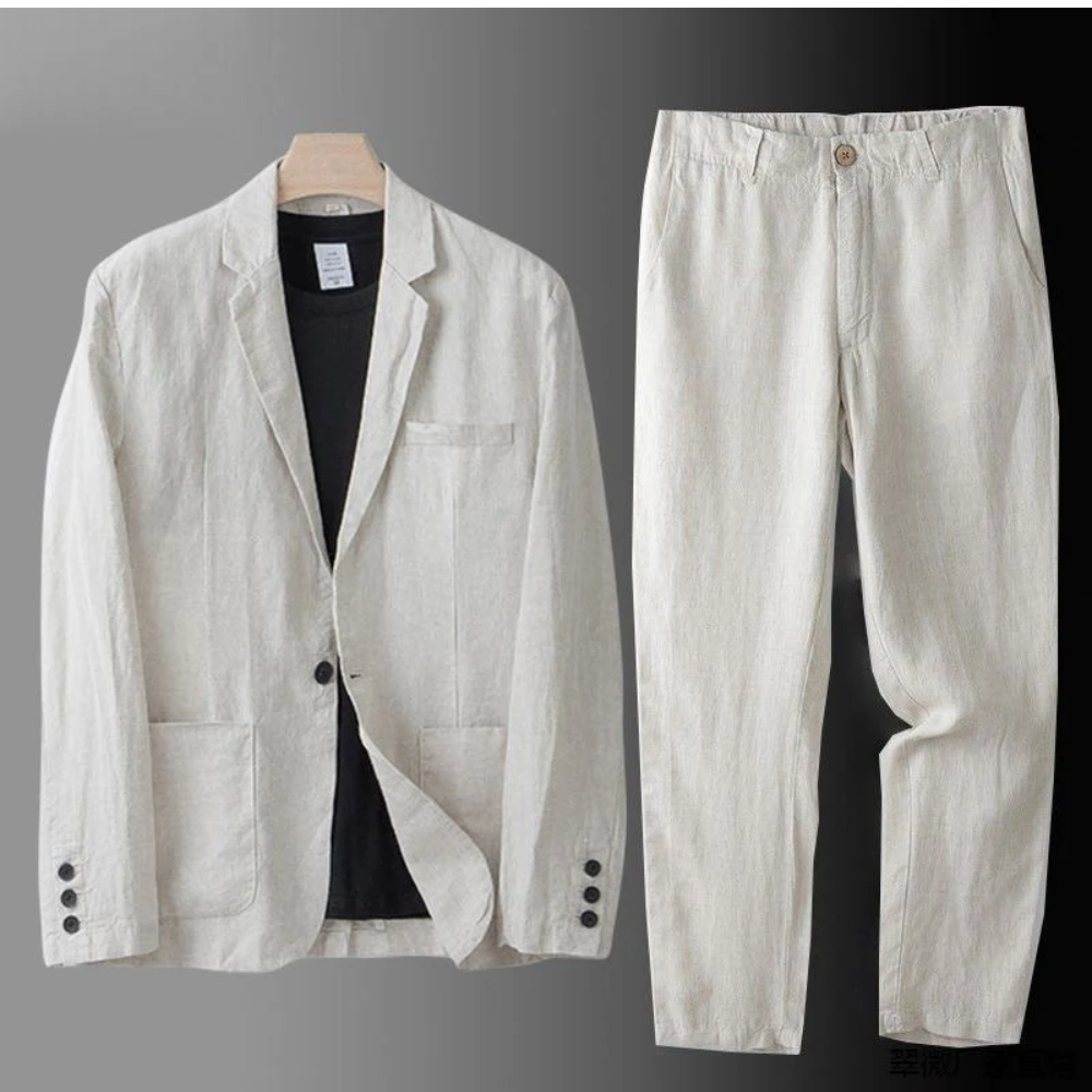 Leon | Elegantes Leinen Set für Männer