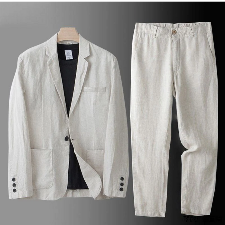 Leon | Elegantes Leinen Set für Männer