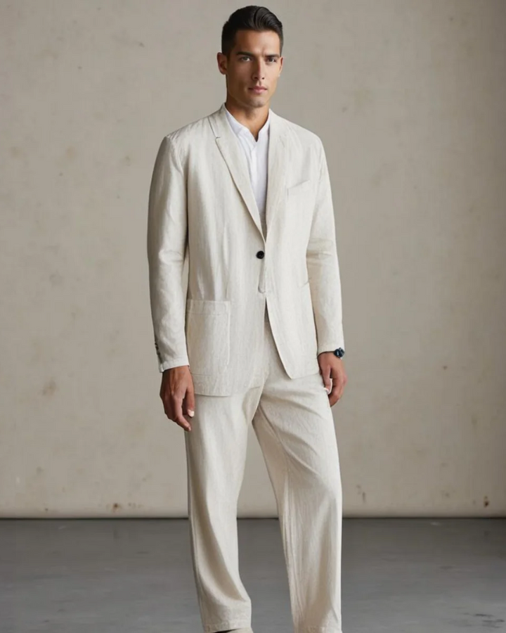 Leon | Elegantes Leinen Set für Männer