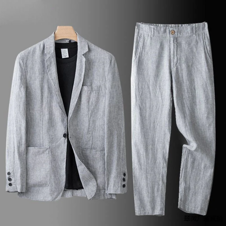 Leon | Elegantes Leinen Set für Männer