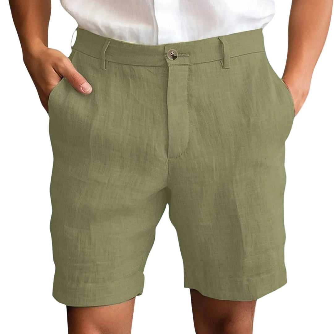 Lino | Atmungsaktive & Elegante Herren Leinen Shorts für Entspannte Tage 4