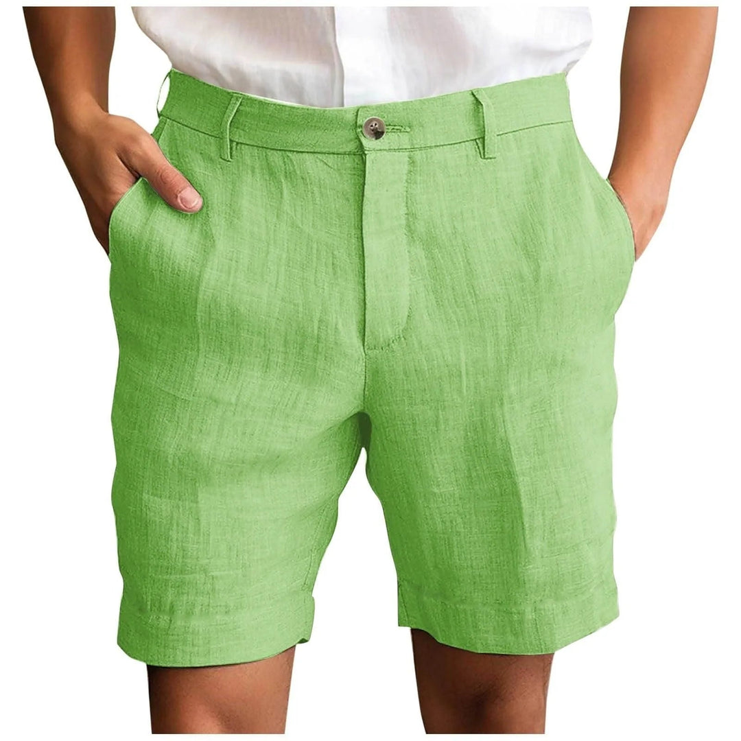 Lino | Atmungsaktive & Elegante Herren Leinen Shorts für Entspannte Tage 7