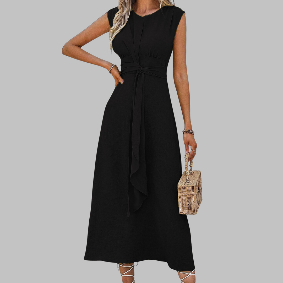 Liora | Elegant Tailliertes Midikleid – Fließend & Ideal für Sommeranlässe 6