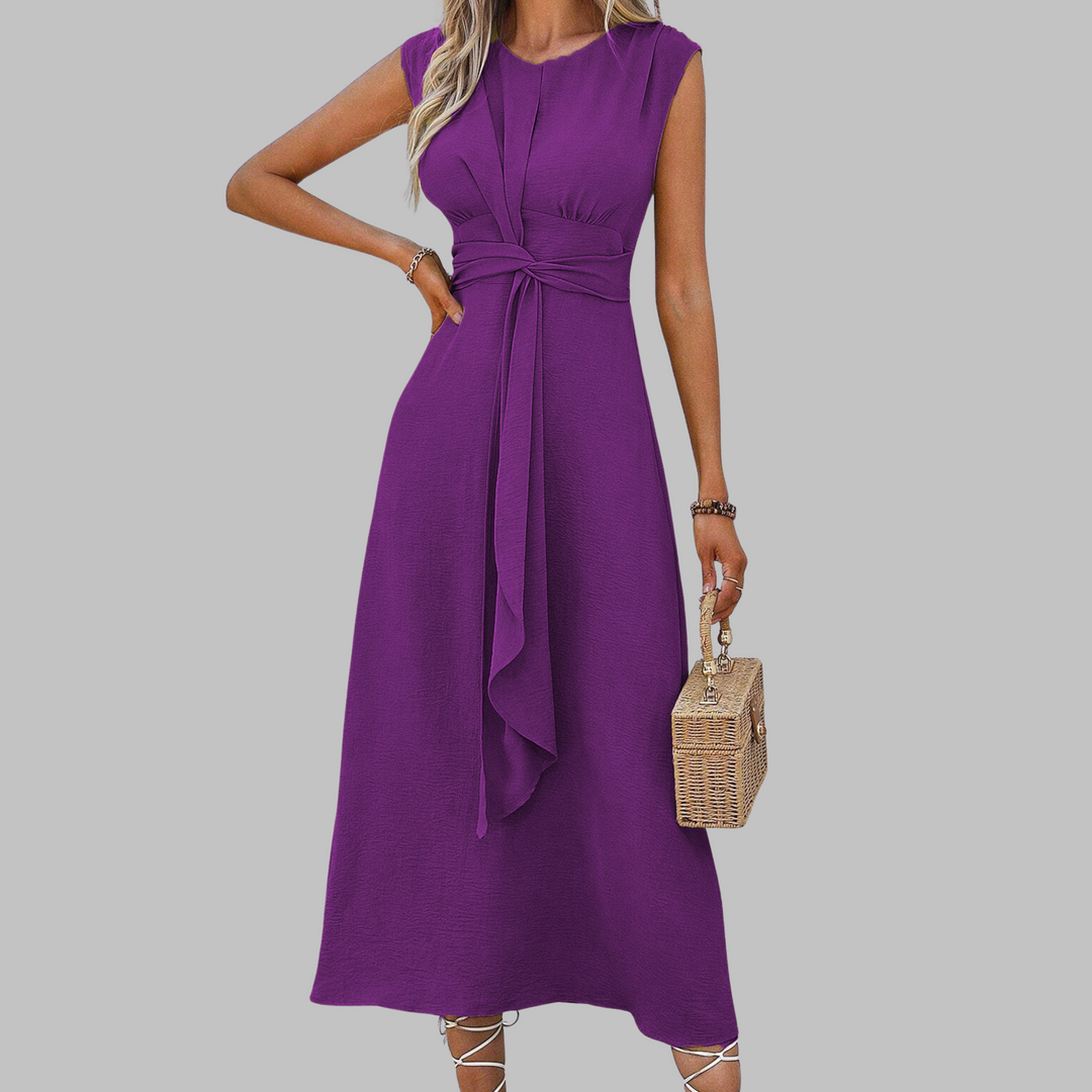 Liora | Elegant Tailliertes Midikleid – Fließend & Ideal für Sommeranlässe 8