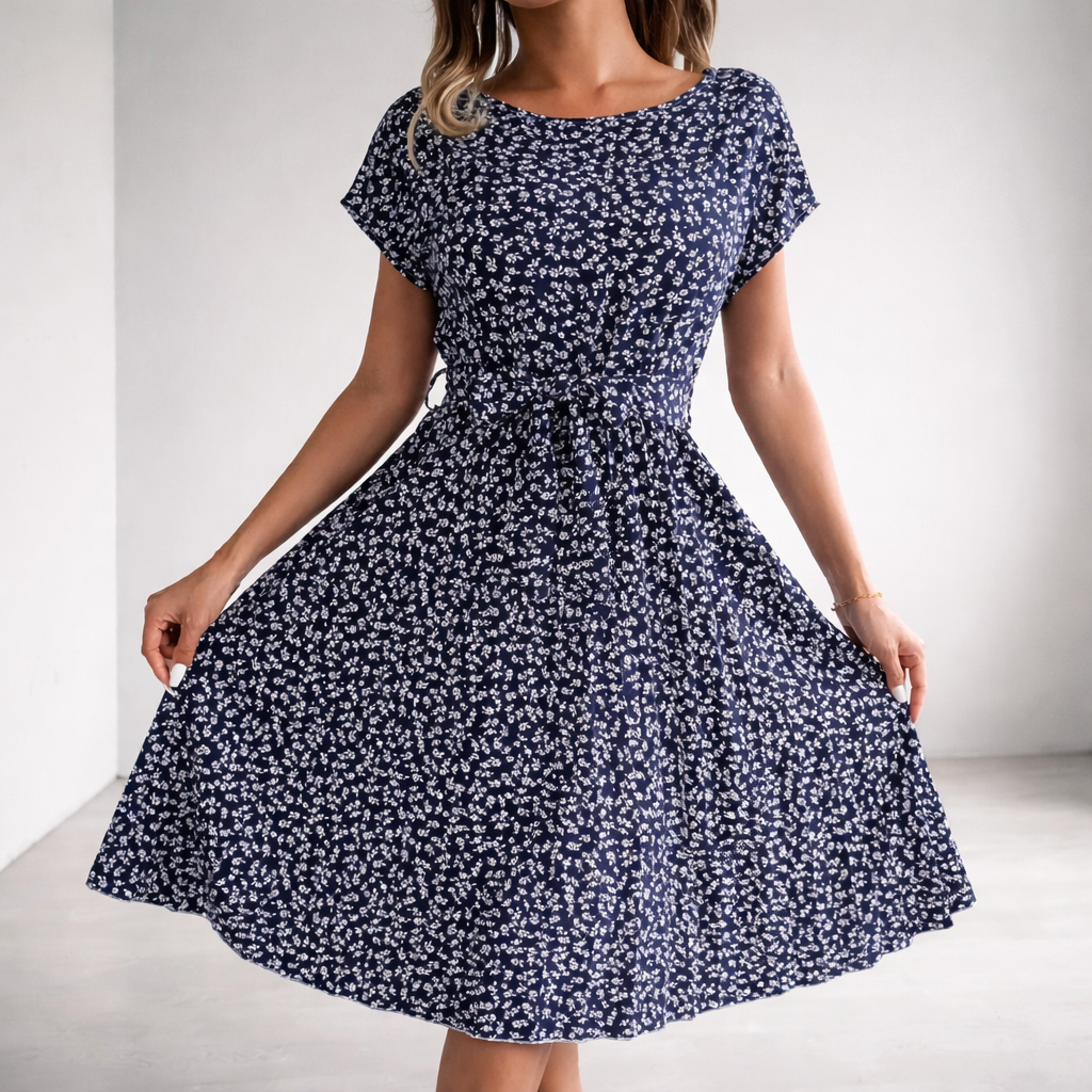 Liora | Elegantes, Blumeninspiriertes Festliches Kleid für Damen 0