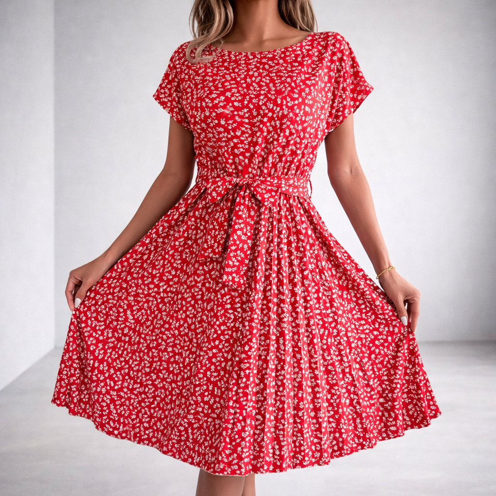 Liora | Elegantes, Blumeninspiriertes Festliches Kleid für Damen 1