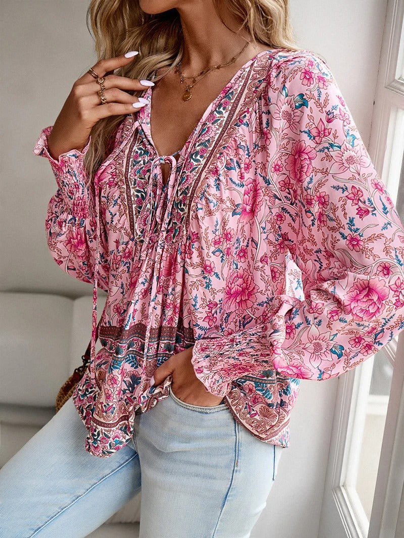 Lisa | Leichtes und stylisches Top mit Blumenmuster 5