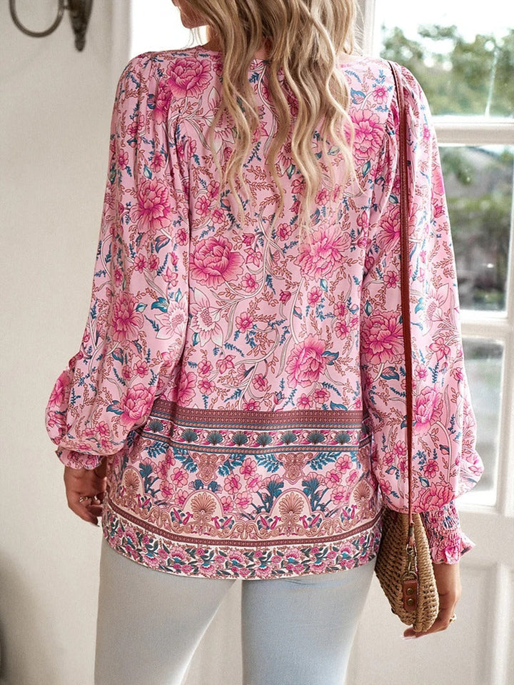 Lisa | Leichtes und stylisches Top mit Blumenmuster 6