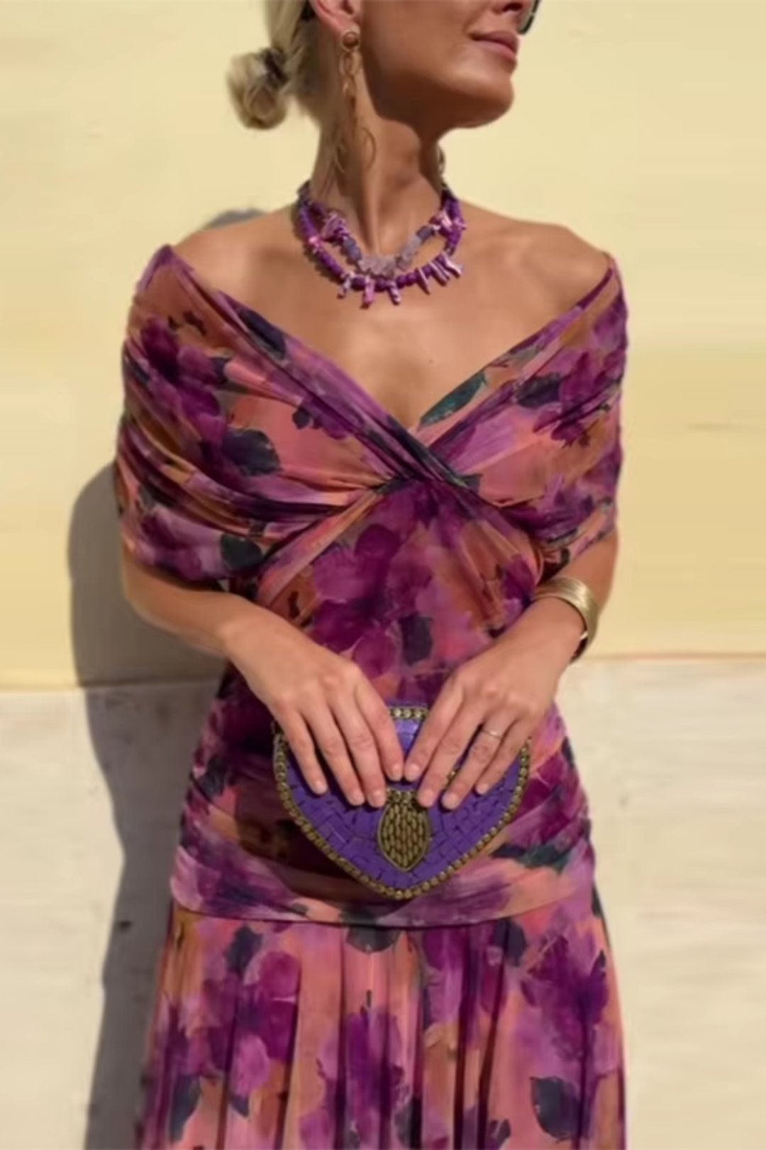 Livia Belle | Elegantes V-Ausschnitt Langes Zeremonienkleid 11