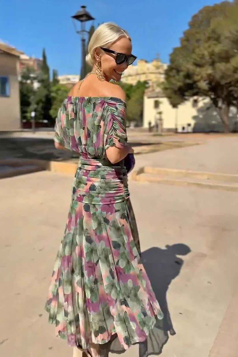 Livia Belle | Elegantes V-Ausschnitt Langes Zeremonienkleid 6