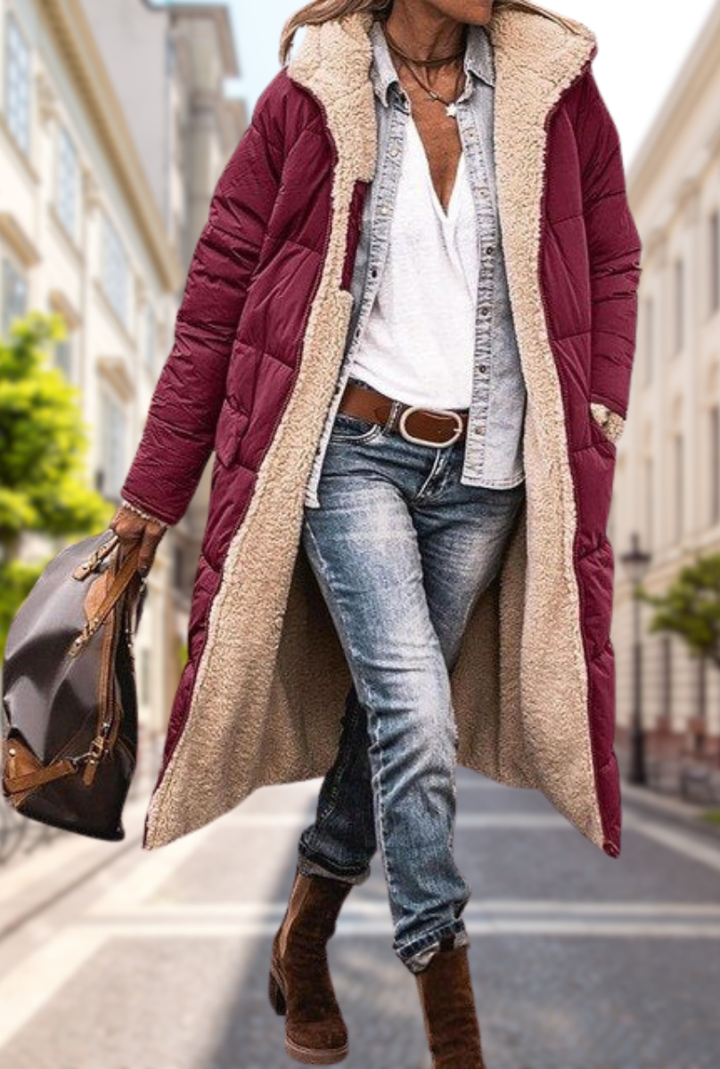 Livia | Damenjacke – Warm, Stylisch & Mit Kapuze für Herbst und Winter 6
