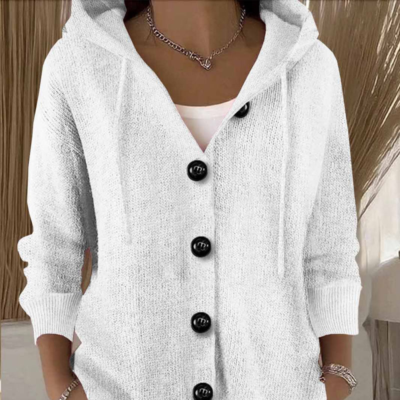 Livia | Elegante Lange Strickjacke Damen für Vielseitige Looks 0