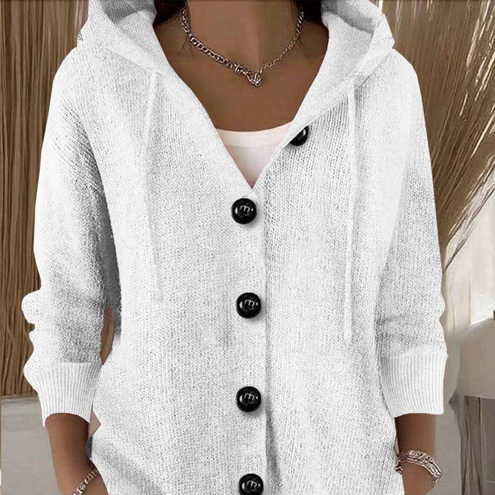 Livia | Elegante Lange Strickjacke Damen für Vielseitige Looks 0