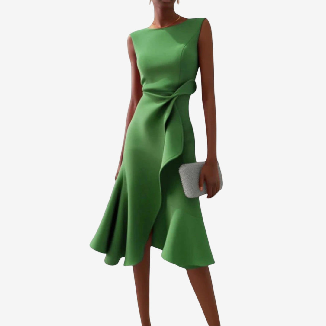 Leah | Stilvolles und elegantes asymmetrisches Damenkleid